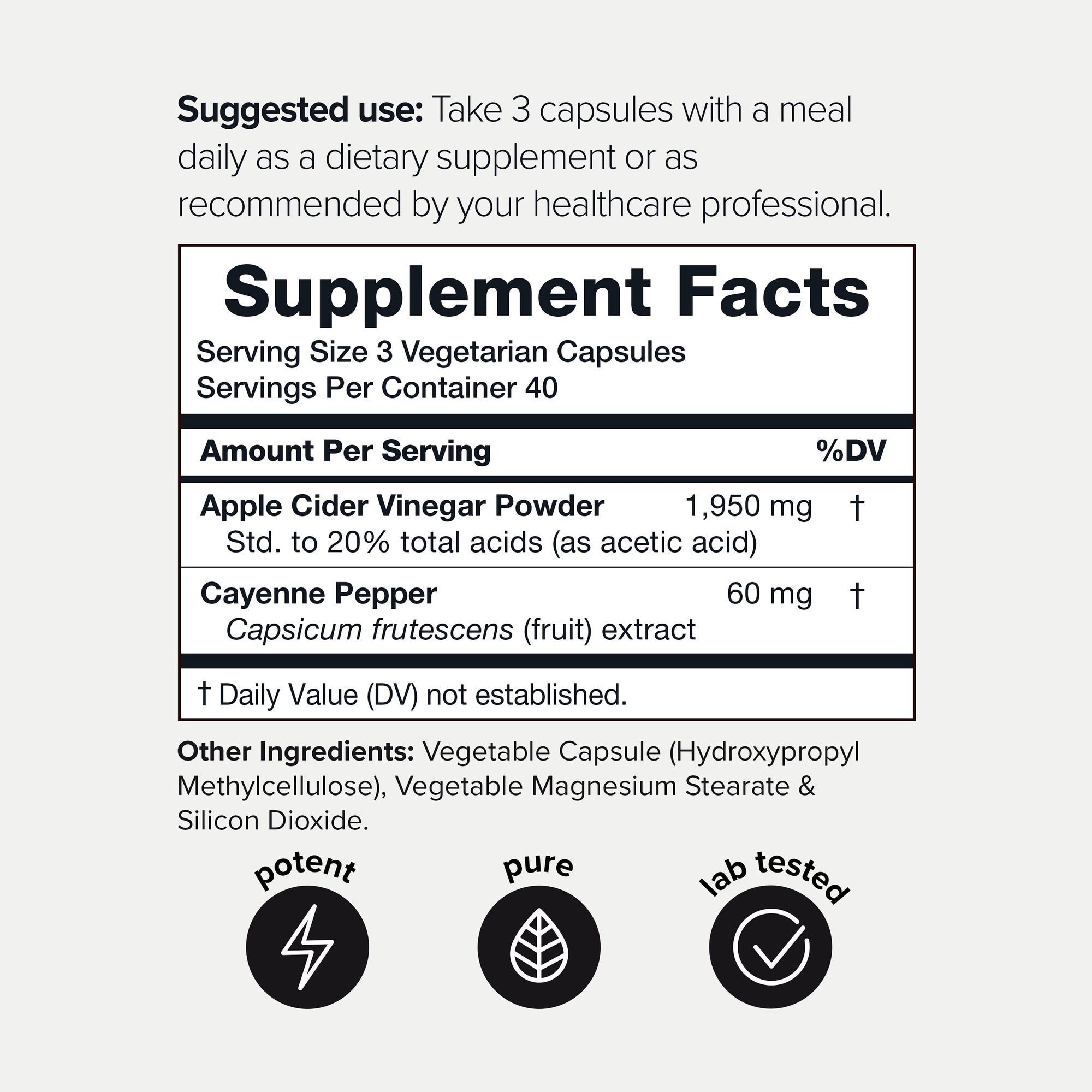 Apple Cider Vinegar 20%