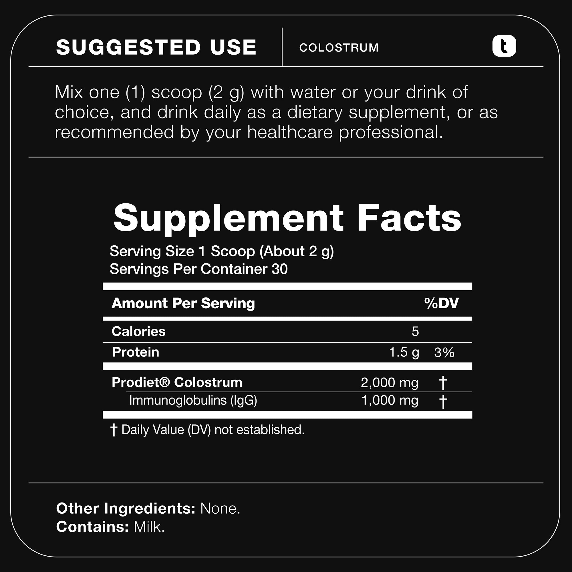 Colostrum Powder 2000