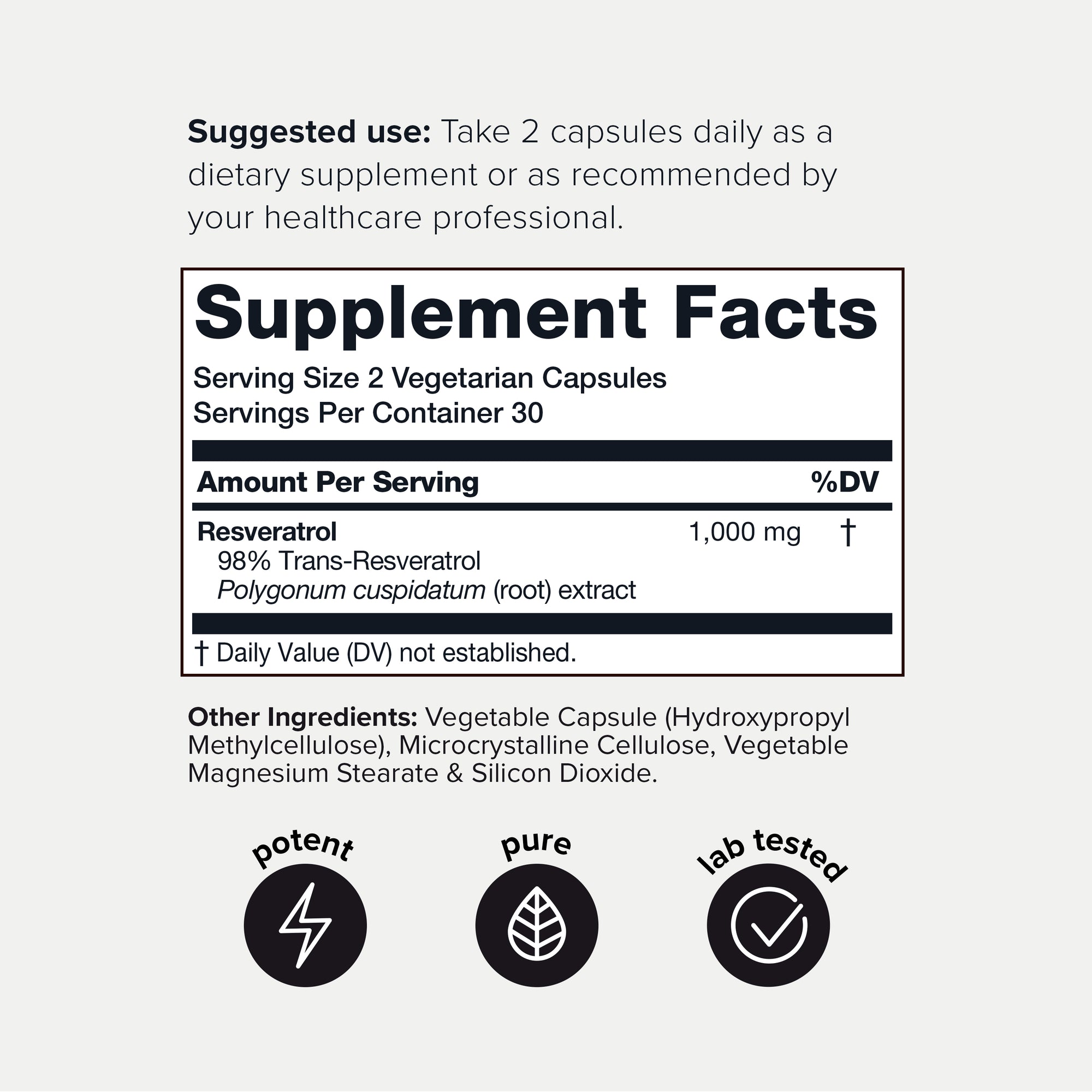 Resveratrol 98% 1000