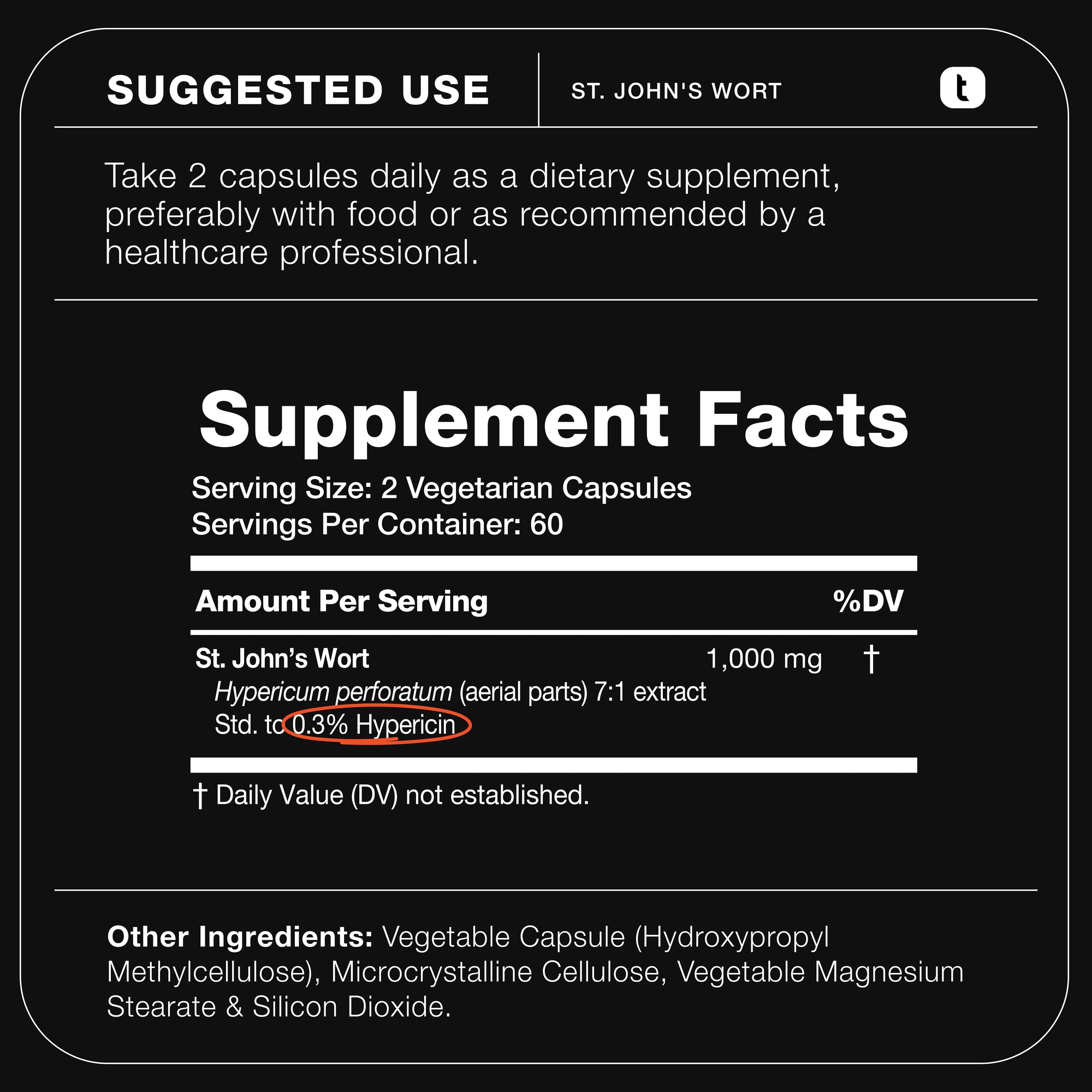 St. John's Wort 0.3%