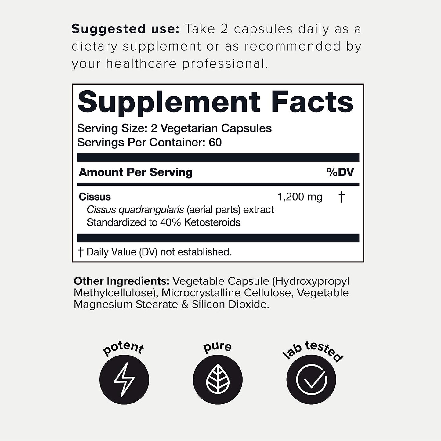 Cissus Quadrangularis 40%