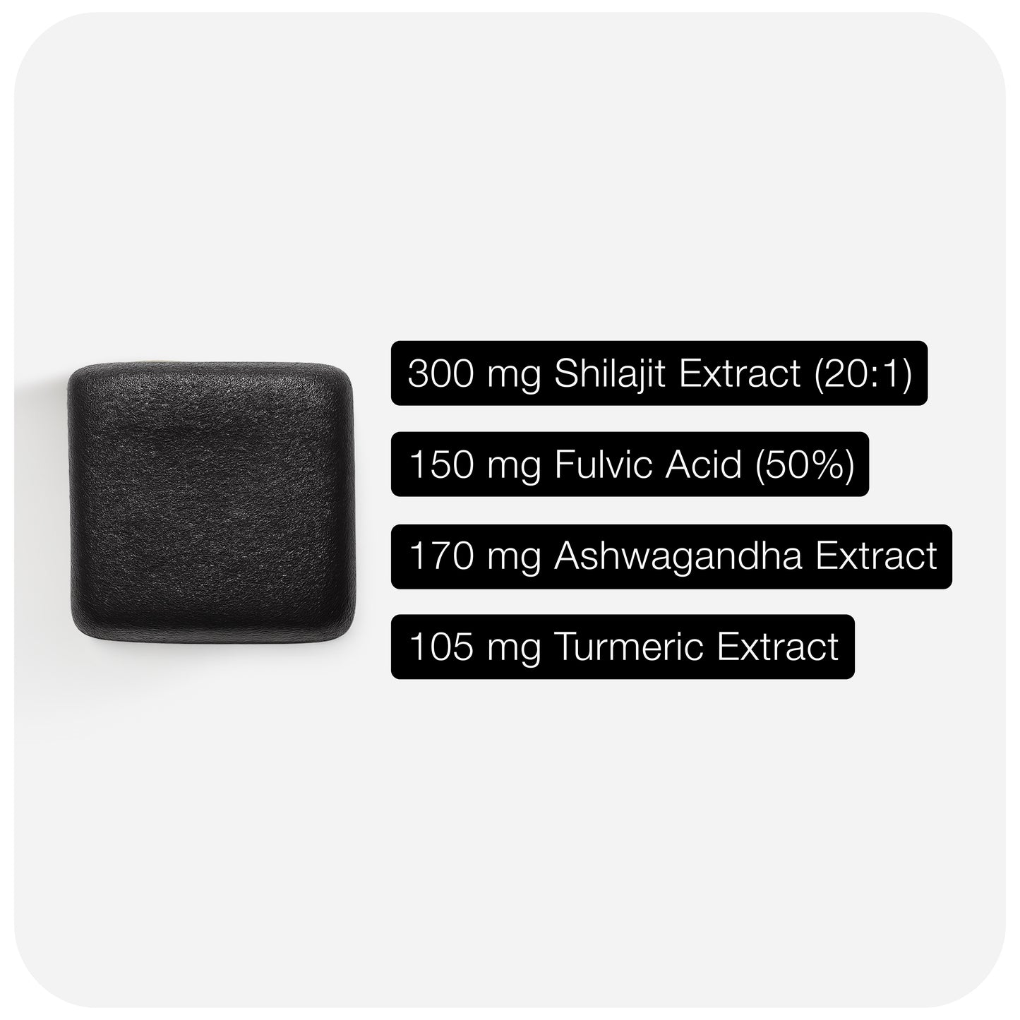 Shilajit Gummies 50%