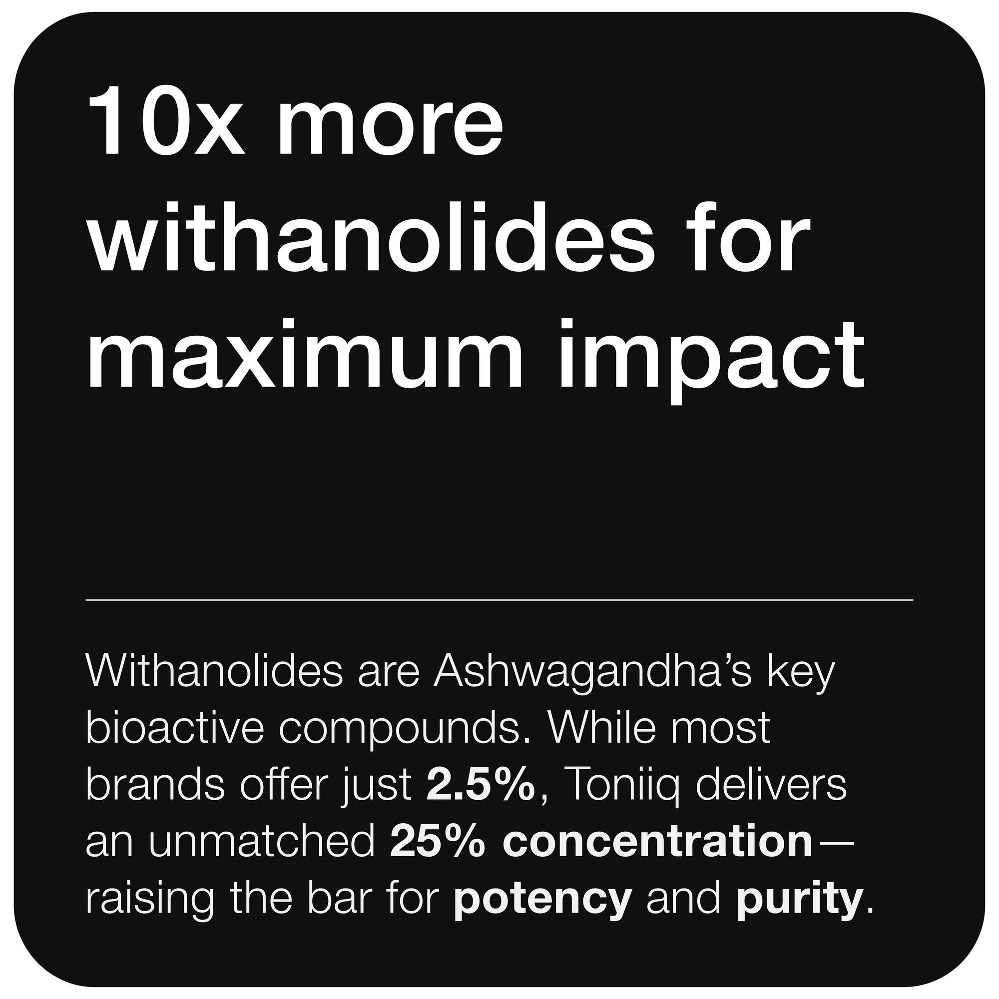 Ashwagandha+ 25%