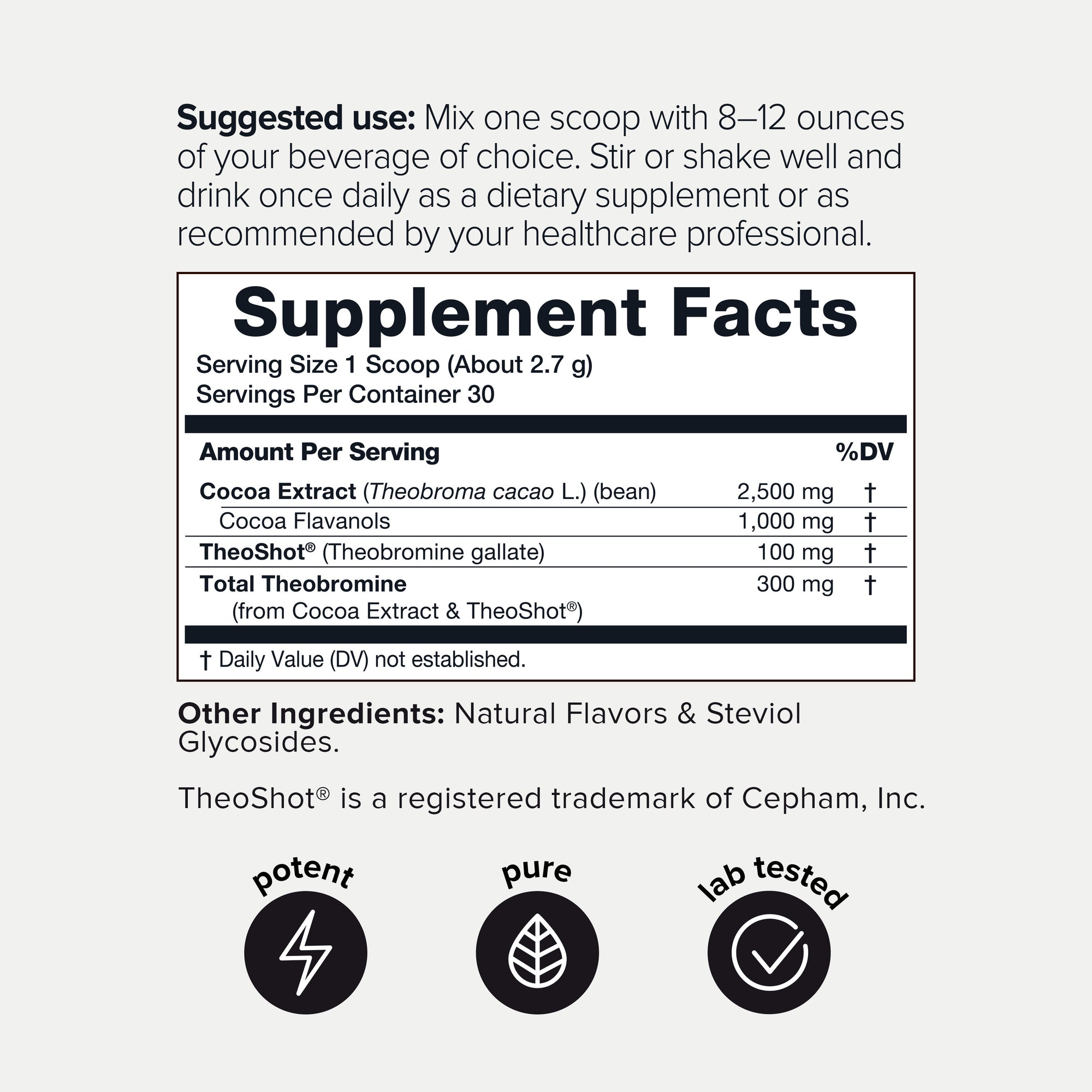 High Flavanol Cocoa Powder