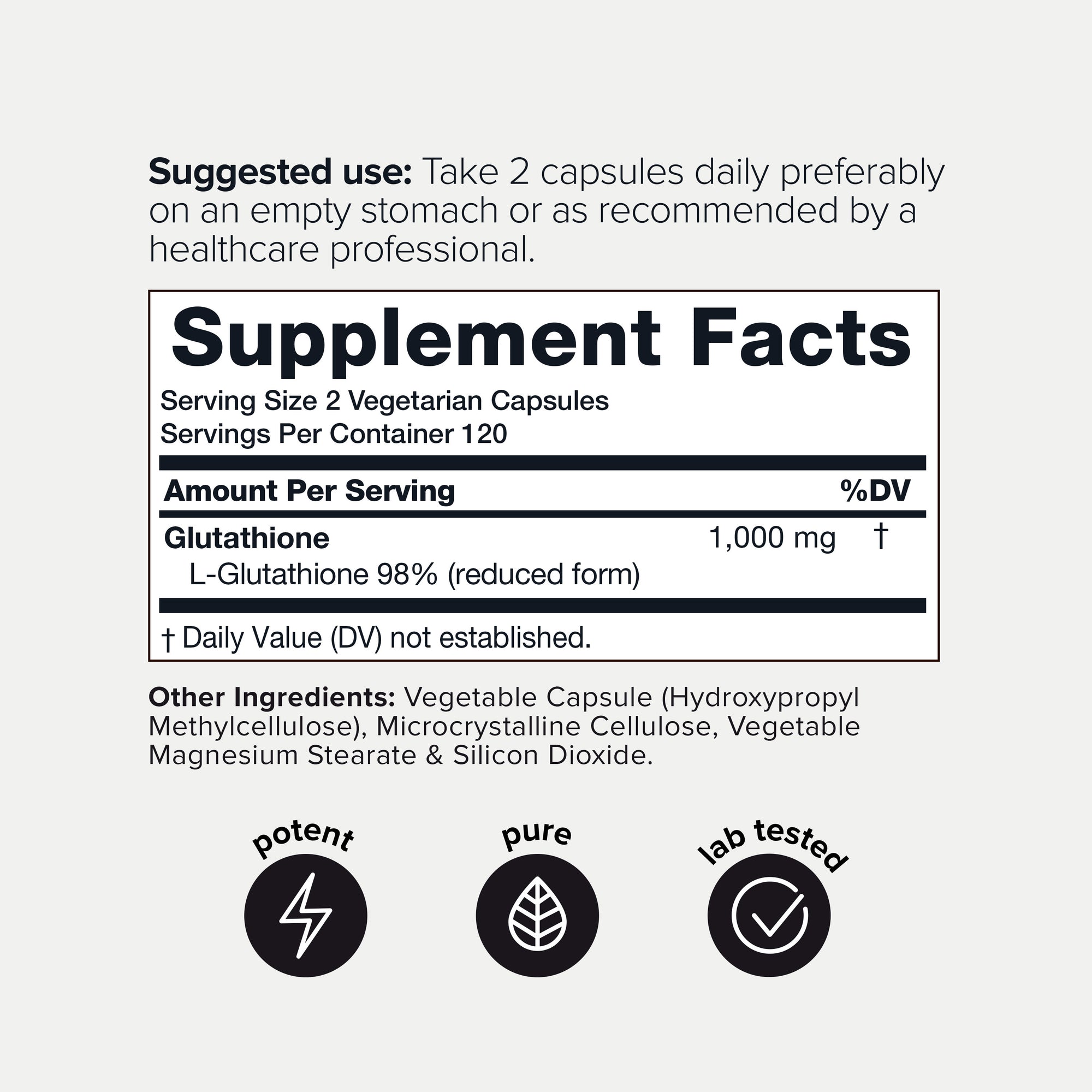 glutathione 98 Luna Aura - Hope Glow Super 700mg - 60 Capsule