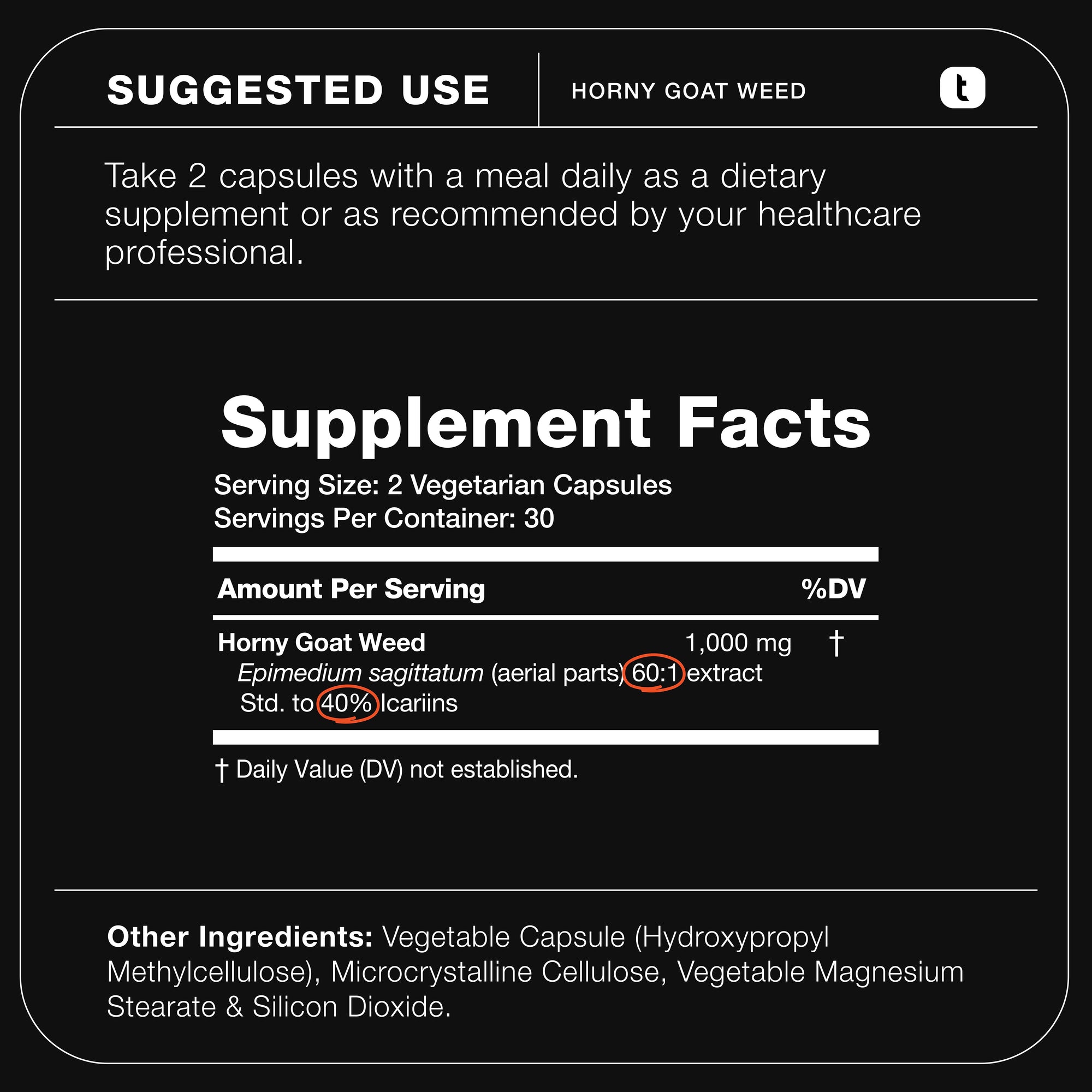 Horny Goat Weed 40%