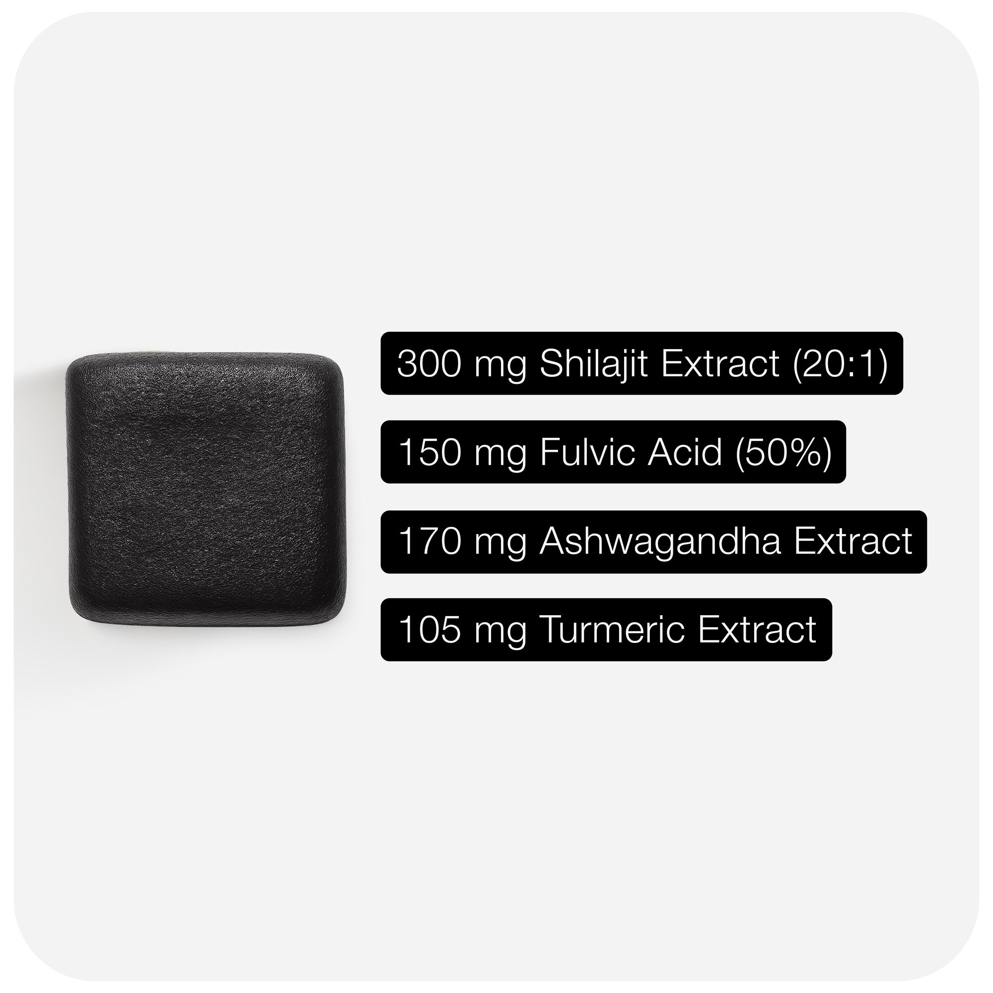 Shilajit Gummies 50%