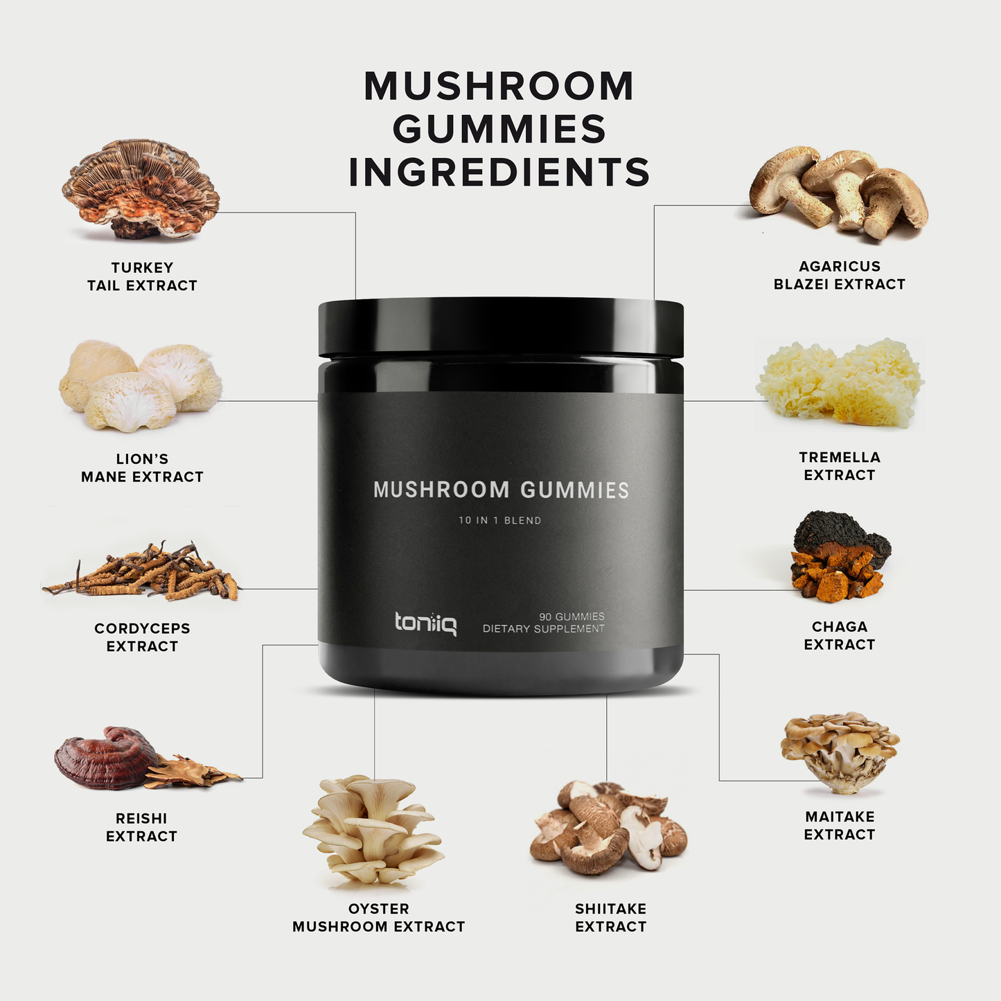 Mushroom Gummies 10:1