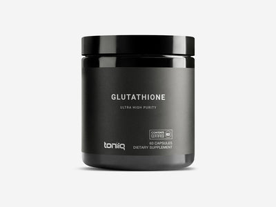 Toniiq Ultra High Strength Glutathione Capsules - 1000mg Concentrated Formula - 98%+ Highly Purified and Bioavailable - Non-GMO Fermentation - 60 Toniiq Ultra High Strength Glutathione Capsules - 1000mg Concentrated Formula - 98%+ Highly Purified and Bioavailable - Non-GMO Fermentation - 60