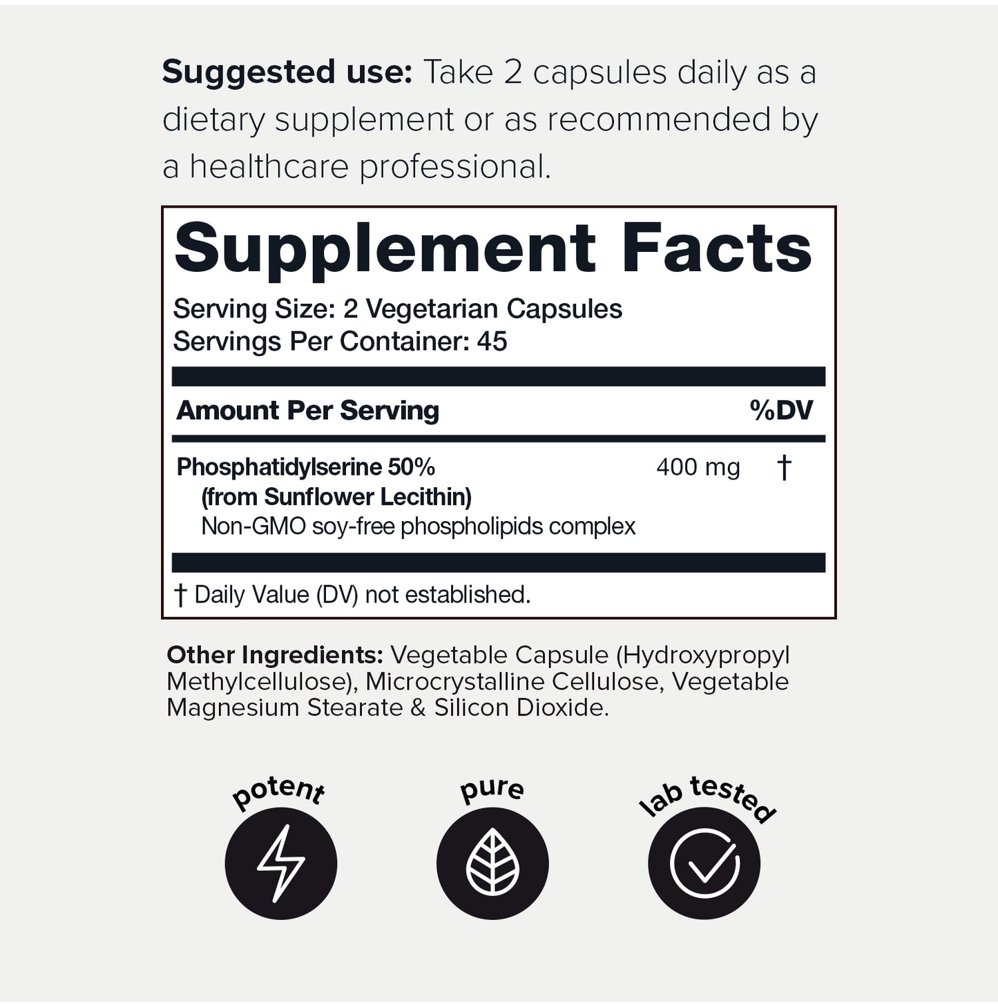 Phosphatidylserine 50%